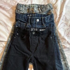 GAP Denim and Camo; Black Children’s Place Kids Jeans lot
